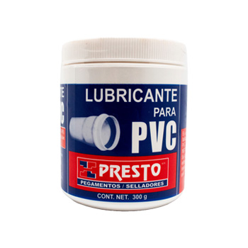 LUBRICANTE PVC PRESTO 300 GRS